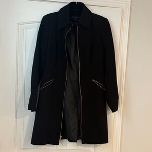 Preston & York Elegant Black Trench Coat